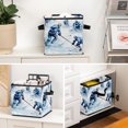 thumbnail image 6 of Lce Hockey Foldable Storage Containers Bins with Handle, 10.8"x10.5"x10.6", Large Capacity Storage Basket, 6 of 6