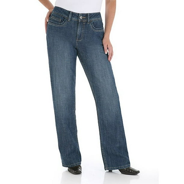 Lee Riders - Women's Slender Stretch Straight Leg Jeans - Walmart.com ...