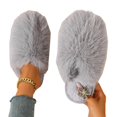 thumbnail image 5 of SBYOJLPB Women's Closed-Toe Slipper Casual Winter Solid Color Fluffy Plush Home Indoor Comfortable Slippers, 5 of 5