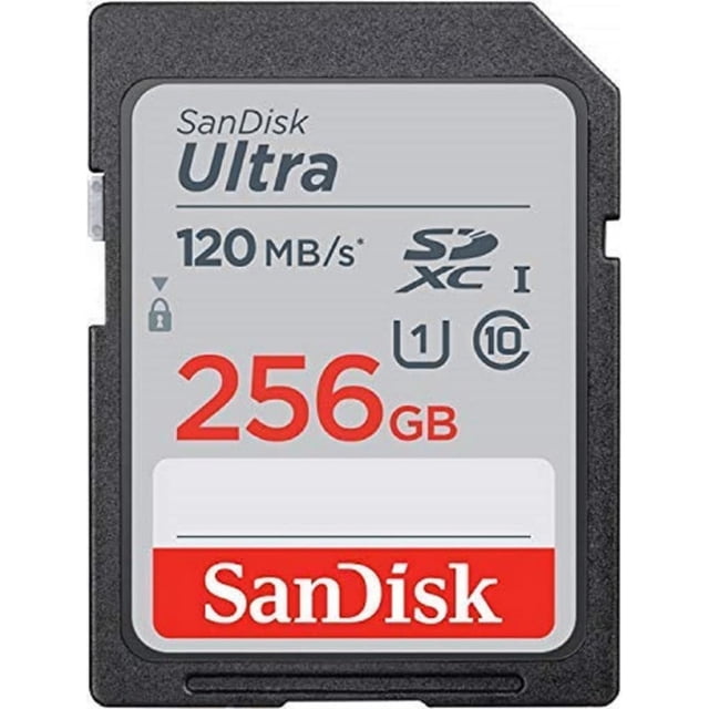 SanDisk Ultra 256GB SDHC Class 10 UHS-I 120MB/s Tarjeta de memoria SDSDUN4-256G-GN6IN SanDisk SanDisk Ultra