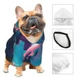 thumbnail image 3 of Balery DJ Panda Hot Air Balloon Sudadera con Capucha para Perros Pequeños – Ropa para Mascotas, Disfraz para Perros y Gatos, Ideal para Fiestas y Cosplay-XX-Large, 3 of 7
