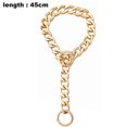 thumbnail image 2 of Lindo collar de moda para mascotas, adecuado para bulldogs, cadena de joyería de metal ligero, accesorios para cachorros, 2 of 5
