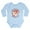 Sky Blue, variant on CafePress - Sleep With A Cat Body Suit - Long Sleeve Cotton Baby Bodysuit