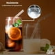 thumbnail image 5 of Juego de 4 Vasos de Vidrio Baricoffee con 4 Popotes y 2 Cepillos de Limpieza, 5 of 5