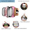thumbnail image 3 of FORMRS School Backpack 17" Student Travel Bag with Laptop Compartment, Cute Doughnuts Pattern, 3 of 7