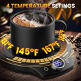 thumbnail image 2 of Calentador de taza para café KitchekShop, calentamiento rápido, 4 niveles de temperatura, 2 of 8