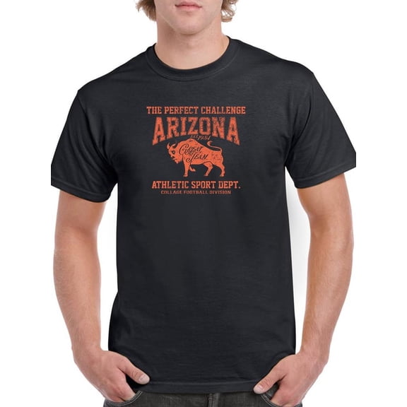 Bison Sports Arizona Team T-Shirt Men -Image by Shutterstock, Male 4X-Large