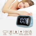 Avdolw LED Large Screen Digital Alarm Clock with Nightlight and