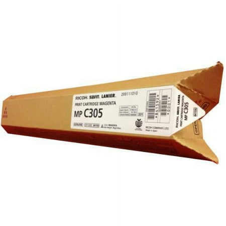 UPC: 0843964051417 | Original Ricoh 841592 Magenta Toner Cartridge Aficio MP C305 Printers (4k Pages)