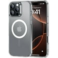 thumbnail image 1 of WWS-for iPhone 16 Pro Case, Compatible with MagSafe, Shockproof Military-Grade Protection, Magnetic Phone Case for iPhone 16 Pro, Classic Hybrid Case (HaloLock), Frosted Clear, 1 of 4