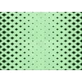 thumbnail image 1 of Ahgly Company Machine Washable Indoor Rectangle Transitional Mint Green Area Rugs, 4' x 6', 1 of 7
