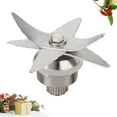 thumbnail image 2 of Smoothie Maker Extraction Blade with Metal Bearing for Kitchen Use Compatible TM767 2nd 3rd Gen TM700 T768 Silver Color, 2 of 8