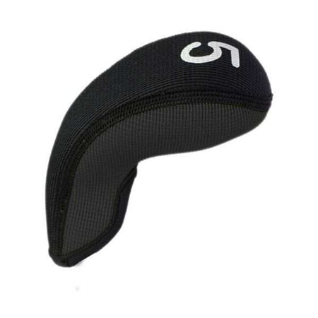 - Stealth Hybrid Headcovers Set of 8, Black