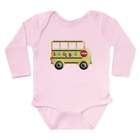 

CafePress - Cute Yellow School Bus Body Suit - Long Sleeve Infant Bodysuit