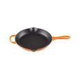 thumbnail image 1 of Skillet Le Creuset, hierro fundido esmaltado Signature, llama de 10.25 pulgadas, 1 of 5