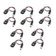 thumbnail image 1 of Conector de botón de batería de 9 V tipo I, soporte de batería, 2,1 x 5,5 mm, enchufe de CC, 10 unidades, 1 of 5