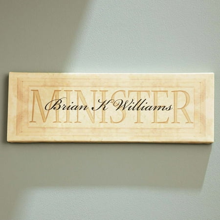 Personalized Career  Canvas Wall  Decor  Walmart com