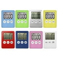thumbnail image 4 of Wosthever Temporizador digital de cocina Cocinar Estudiar Reloj de cuenta regresiva Pantalla LCD Alarma Gadget de cocina, Azul Type3 NO3 Wosthever HA001330-05, 4 of 6