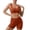 01 Brown, variant on Womens Two Piece Outfits Athletic Biker Shorts Workout Sets Stretch Crop Tank Top Yoga Gym Matching Sets