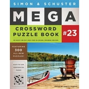 S&S Mega Crossword Puzzles: Simon & Schuster Mega Crossword Puzzle Book #23 (Series #23) (Paperback)