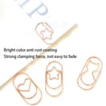 thumbnail image 4 of 40PCS Forme Étoile Trombones Revêtement Antirouille Portable Léger Trombones Signets Planificateur Clips, 4 of 8