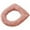 Dusty Pink, variant on Toilet Mat Spa-Style Bathroom Seat Cover Pads with Soft Warmth Stretchable Washable and Comfortable Toilet Cover for Enhanced Hygiene and Cozy Bathroom Experience, 30 cm, Mint Green