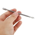 thumbnail image 5 of Unique Bargains Multi-purpose Double-side Cuticle Pusher 5 Length Silver Tone 1 Pc, 5 of 6