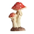 thumbnail image 2 of IFANLANDOR 1Pcs Mini Champignon Rouge en Résine Figurine de Jardin Féerique Terrarium Décor 1.8 x 1.7 x 3cm, 2 of 6