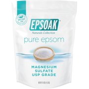 Epsoak Epsom Salt 10lbs - 100% Pure Magnesium Sulfate, Made in USA