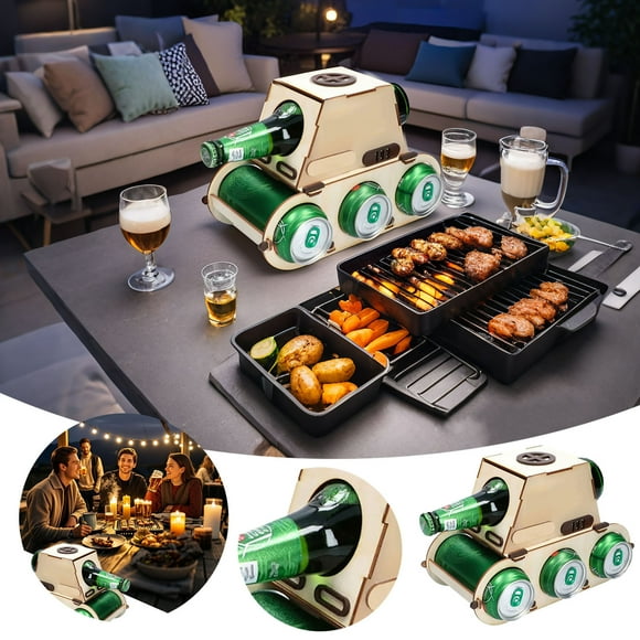 Modèle de Débardeur en Bois Casse-Tête 3D & Casier à Vin DIY Unique pour Adultes Adolescents Présentoir de Bar à Domicile