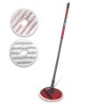 thumbnail image 4 of 2pcs adaptation Vileda microlida mop cloth replacement microfiber rotary stick type mop head accessories, 4 of 5