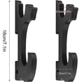thumbnail image 2 of Pack Katana Holder Wall Mounted Katana Rack 2 Tier Saber Holder Hooks Wooden Sword Stand For Rapier Laser Saber Samurai Sword Demon Slayer Weapon Rac, 2 of 5