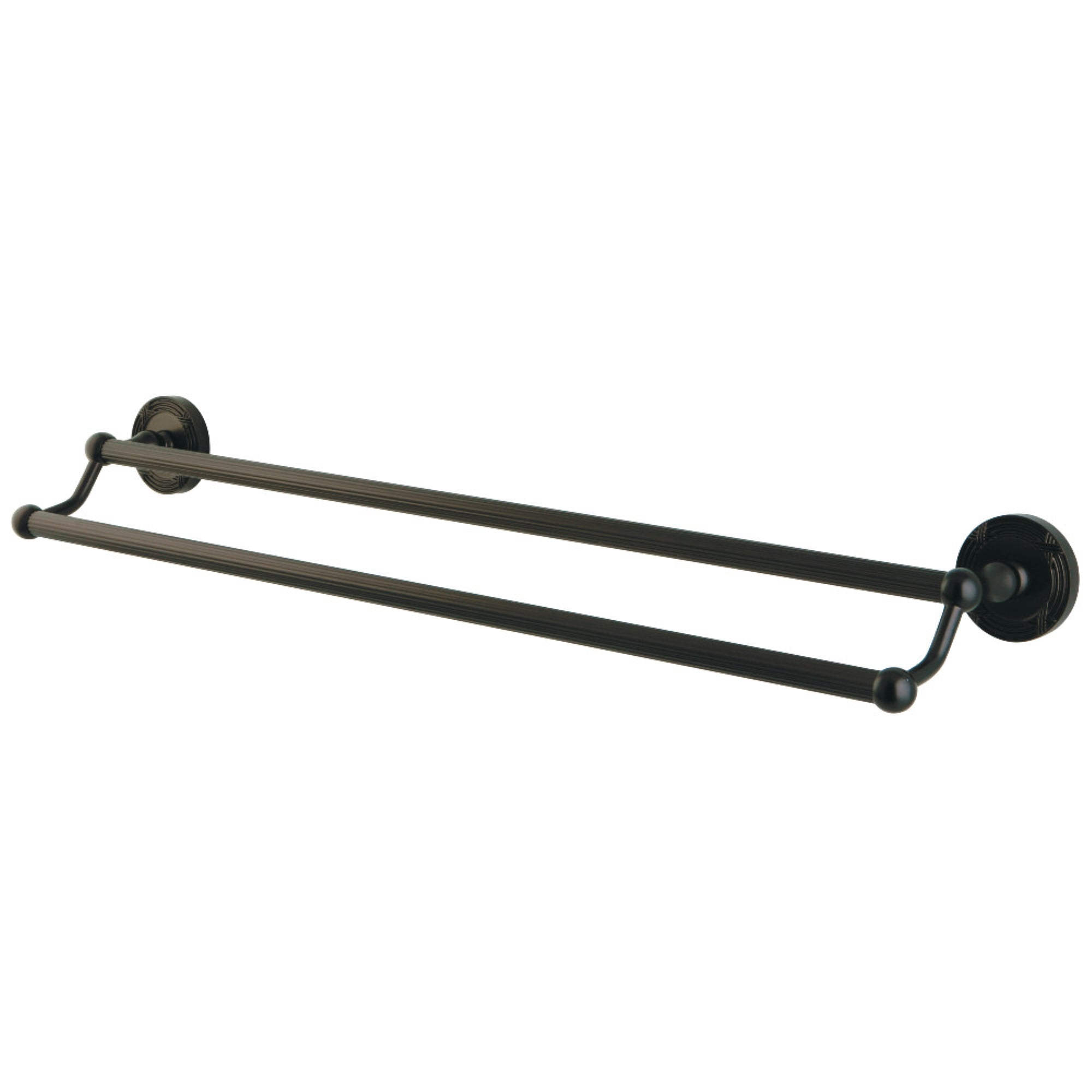 Kingston Brass BA931318ORB 18-Inch Dual Towel Bar, Oil Rubbed Bronze