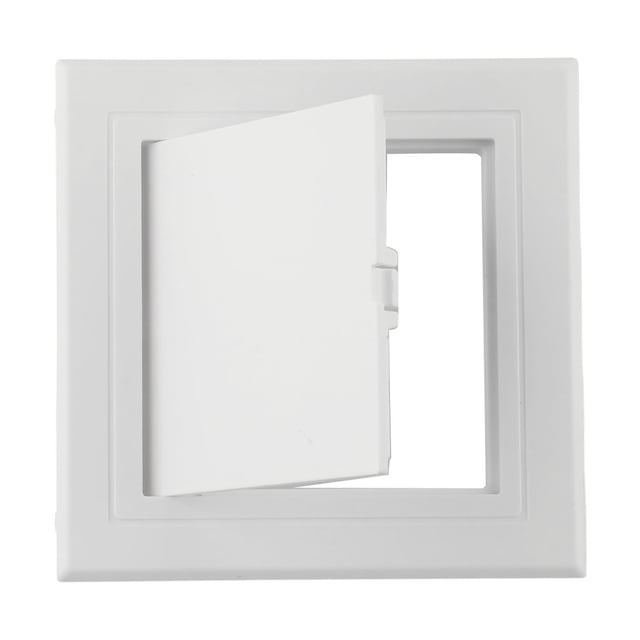 1pc Access Panel Inspection Hole ABS Access Doors Wall Ceiling White Hatch Cover Plastic Push-Type Inspection Port