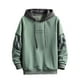 thumbnail image 3 of MHFRRA Sudadera Deportiva Informal con Capucha y Estampado de Letras para Hombre, Estilo Otoño E Invierno Verde, 3 of 3