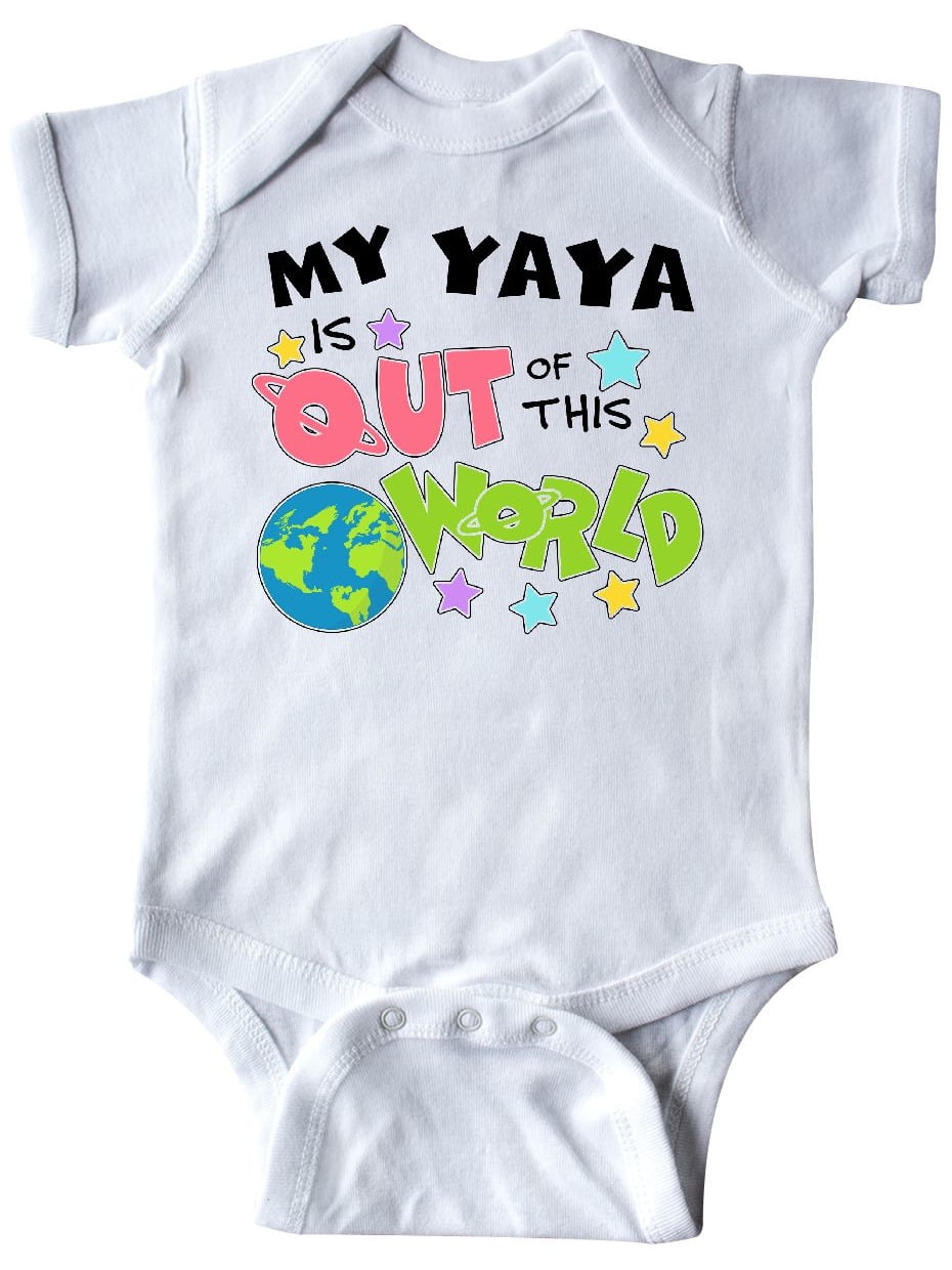 inktastic My Yaya is The Best Infant Creeper