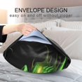 thumbnail image 5 of Coolnut Green Dragon Pillowcase for Hair and Skin Silk Pillowcase King Size 20 ×40In, Soft and Breathable Slippery Satin Pillowcase Covers for Sleep Decor Giftsation 940, 5 of 7