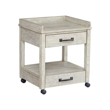 UPC: 0024052563115 | Signature Design by Ashley Casual Carynhurst Printer Stand Whitewash