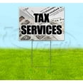 thumbnail image 1 of Tax Services (18" x 24") Yard Sign, Includes Metal Step Stake, 1 of 6