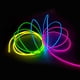 thumbnail image 1 of Tira de luces de neón MaxLax EL Wire Mutilcolor de 3 m con paquete de baterías, 1 of 7