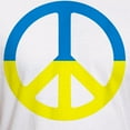 thumbnail image 3 of CafePress - Peace In Ukraine. Stand With Ukraine. Supp T Shirt - Fitted T-Shirt, Vintage Fit Soft Cotton Tee, 3 of 4