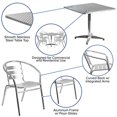 thumbnail image 4 of Ensemble de Table en Aluminium de 31,5 Po², 4 of 5