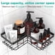 thumbnail image 2 of Corner Adhesive Shower Caddy, with Soap Holder and 12 Hooks, Rustproof Stainless Steel Bathroom Organizer, No Drilling Wall Mounted Rack, 2 of 4