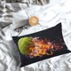 thumbnail image 5 of Fotbe Tennis Ball In Fire1 Funda de Almohada Decorativa Estilo Occidental, Lujo en Algodón, Fundas para Almohadas King, Cojín Estampado para Decoración del Hogar-16"x24", 5 of 6