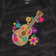 thumbnail image 4 of Inktastic Acoustic Guitar with Colorful Flowers Boys or Girls Baby Bodysuit, 4 of 5