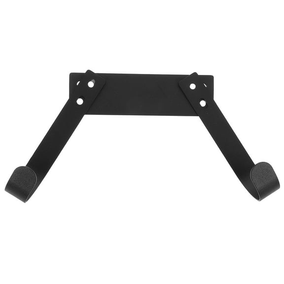 TAILTOSS Wall Mount Ironing Board Rack Black Easy Installation For Household Users 1Set