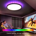 thumbnail image 3 of RGBCW Ceiling Lamp BT Remote Infinitely Dimmable Bedroom Ceiling, 3 of 8