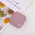 thumbnail image 5 of Unique Bargains 1 Set Contact Lens Case Retro Square Lens Storage Case Caramel, 5 of 5