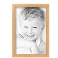 thumbnail image 2 of ArtToFrames 8" x 12" Red Oak Wood Picture Frame, 8x12 inch Brown Wood Poster Frame (WOM-4878),  Pack, 2 of 7