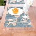 thumbnail image 5 of YFYANG Washable Heat-Resistant Placemats, 70% PVC/30% Polyester, Abstract Art Lines Texture Kitchen Table Mat, 12" x 18" 6 Piece, 5 of 6